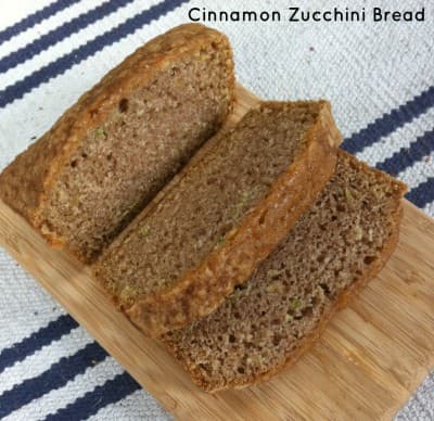 cinnamon zucchini bread