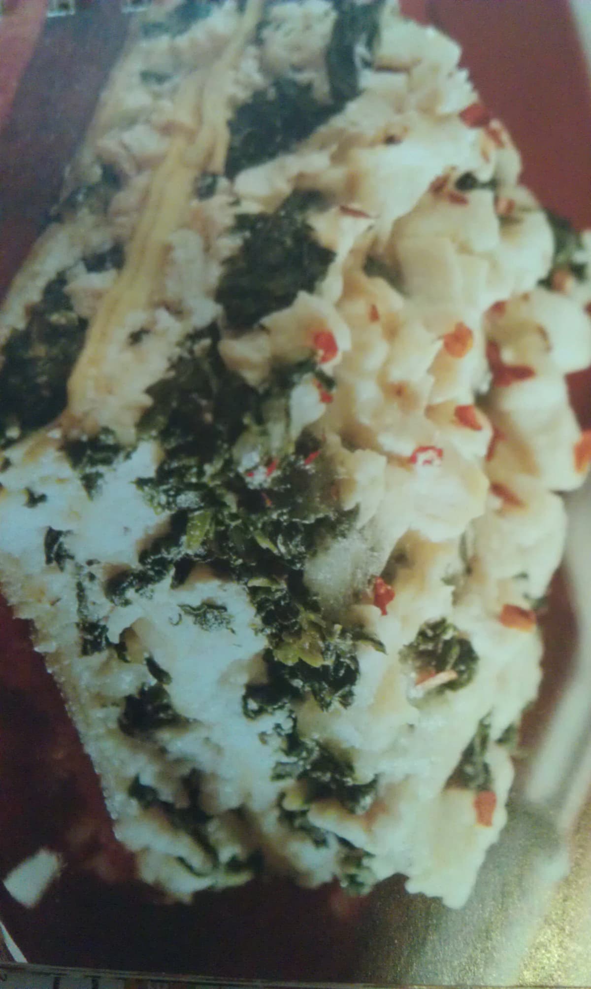 Creamy chicken and spinach lasagna